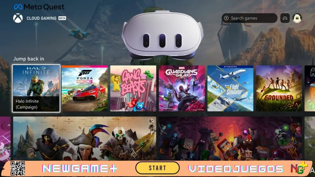 NGPNoticias Meta Quest 3 admitirá Xbox Cloud Gaming: los detalles del Meta Connect 3