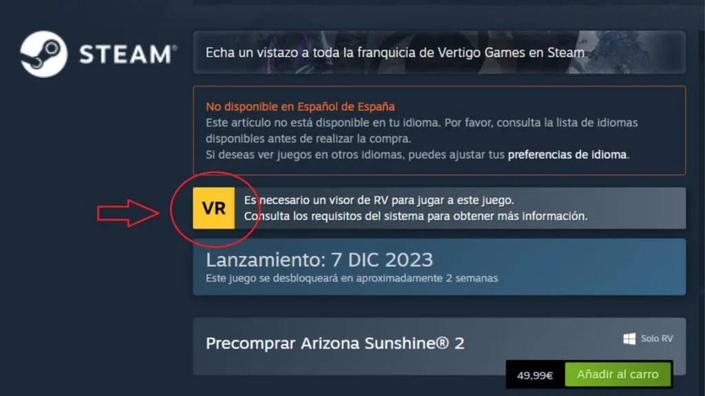 NGPNoticias Steam coloca logotipos destacados para los juegos de realidad virtual