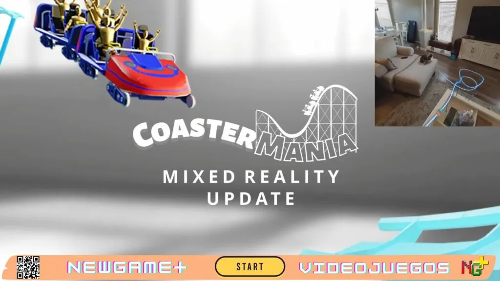 NGPNoticias CoasterMania lanza una actualización para Quest 3 para la realidad mixta