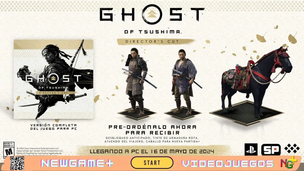 NGPNoticias Ghost of Tsushima Director's Cut: La aventura samurái llega a PC el 16 de mayo