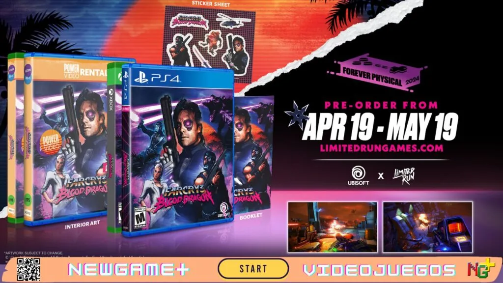 NGPNoticias Far Cry 3 Blood Dragon vuelve del futuro con ediciones especiales físicas y merchandising retro