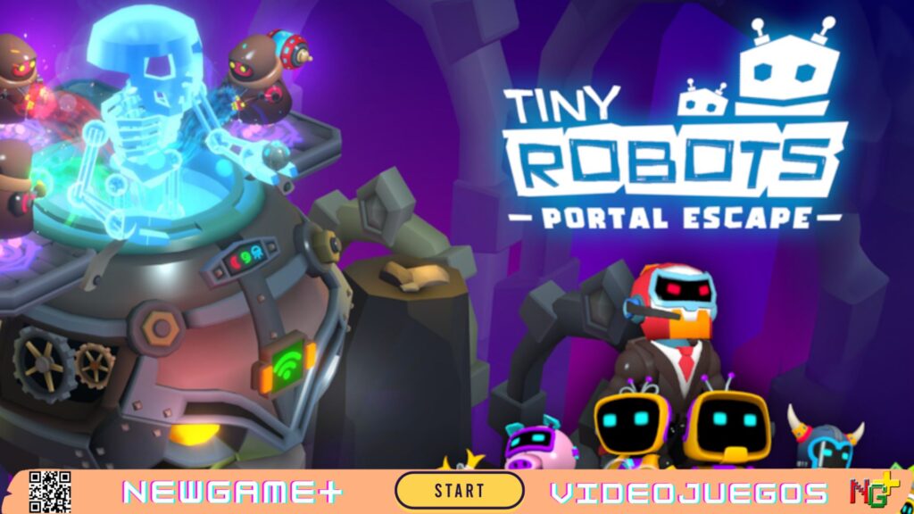 NGPNoticias [Gratis] Un escape room con robots y adictivo - Tiny Robots: Portal Escape ya disponible