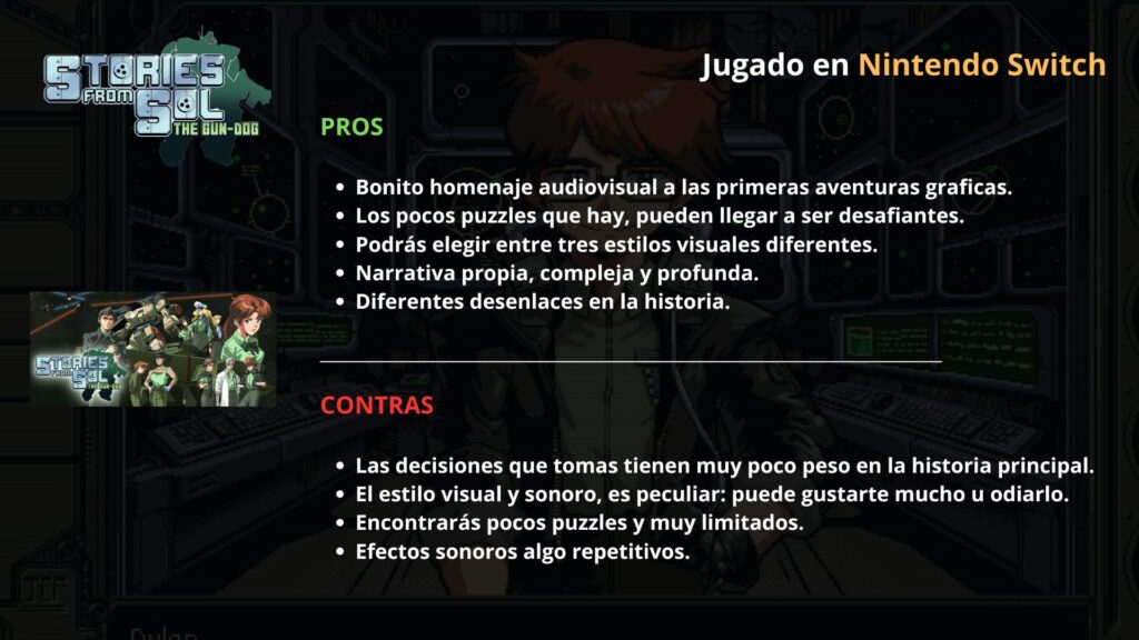 NGPNoticias [Análisis] Podrás Encargarte de los Horrores que Alberga el Cosmos en: Stories From Sol: The Gun-Dog?!!!
