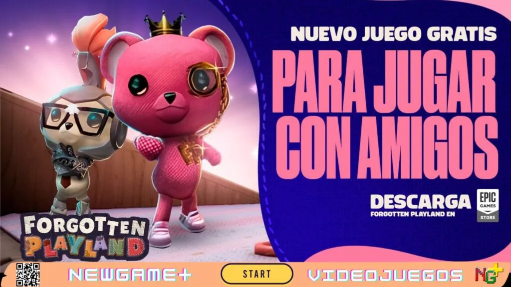 NGPNoticias [Gratis] Forgotten Playland aterriza gratis en Epic Games: diversión sin límites