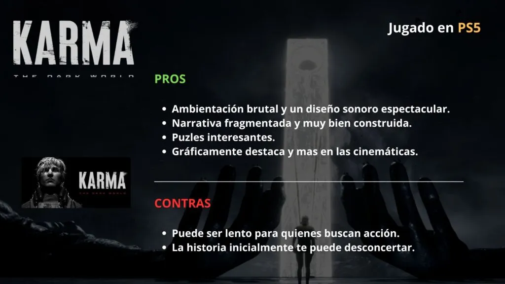 Análisis KARMA: Un Viaje Inquietante a Través de la Mente... con el Sello de Lynch, Kojima y Nolan 9 NGPNoticias Análisis KARMA: Un Viaje Inquietante a Través de la Mente... con el Sello de Lynch, Kojima y Nolan