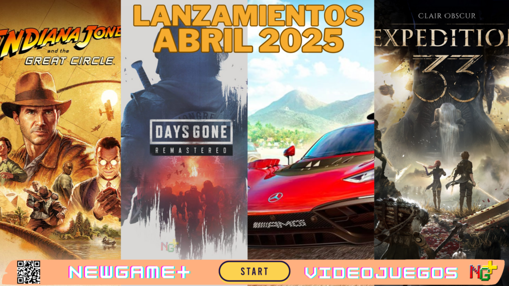 NGPNoticias Lanzamientos de Abril, un mes lleno de juegazos