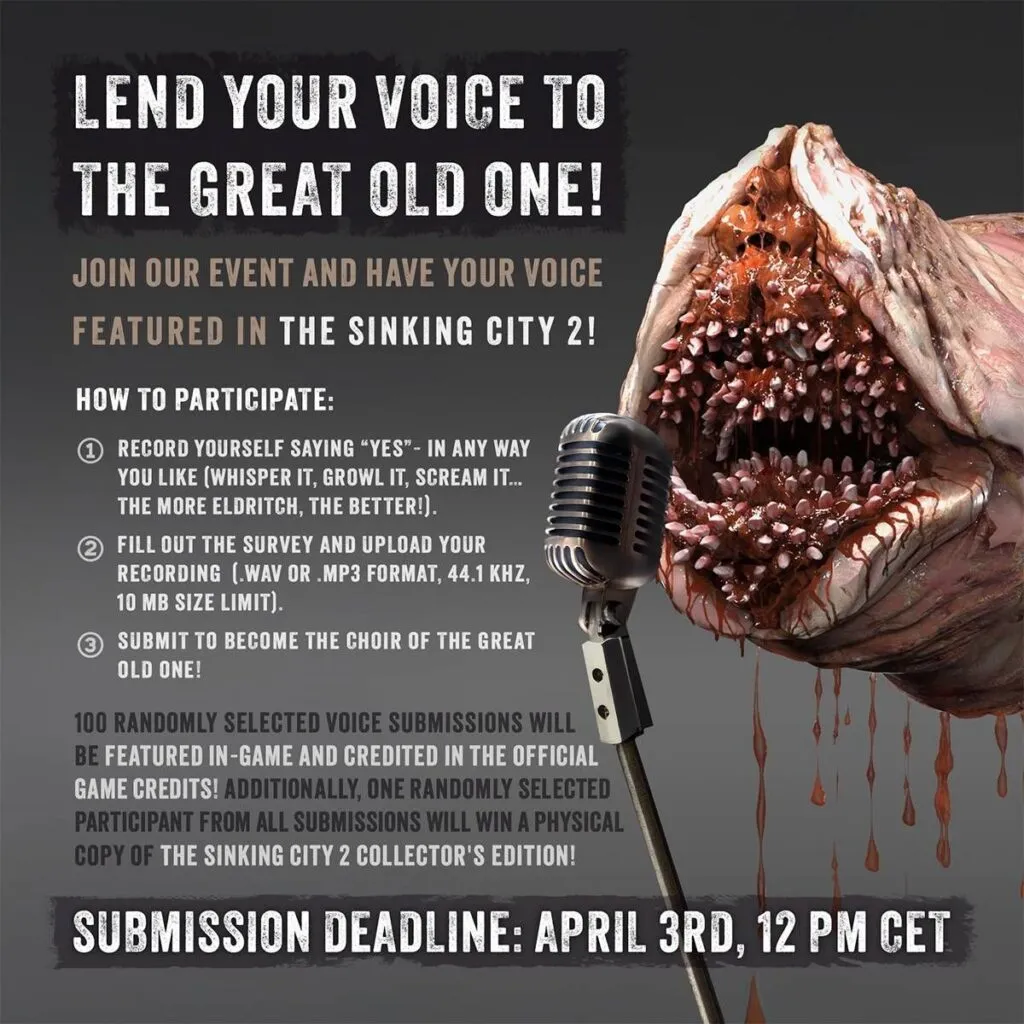 ¡Kickstarter enloquece por The Sinking City 2! Y el Original Vuelve con Remaster Gratuito 7 NGPNoticias ¡Kickstarter enloquece por The Sinking City 2! Y el Original Vuelve con Remaster Gratuito