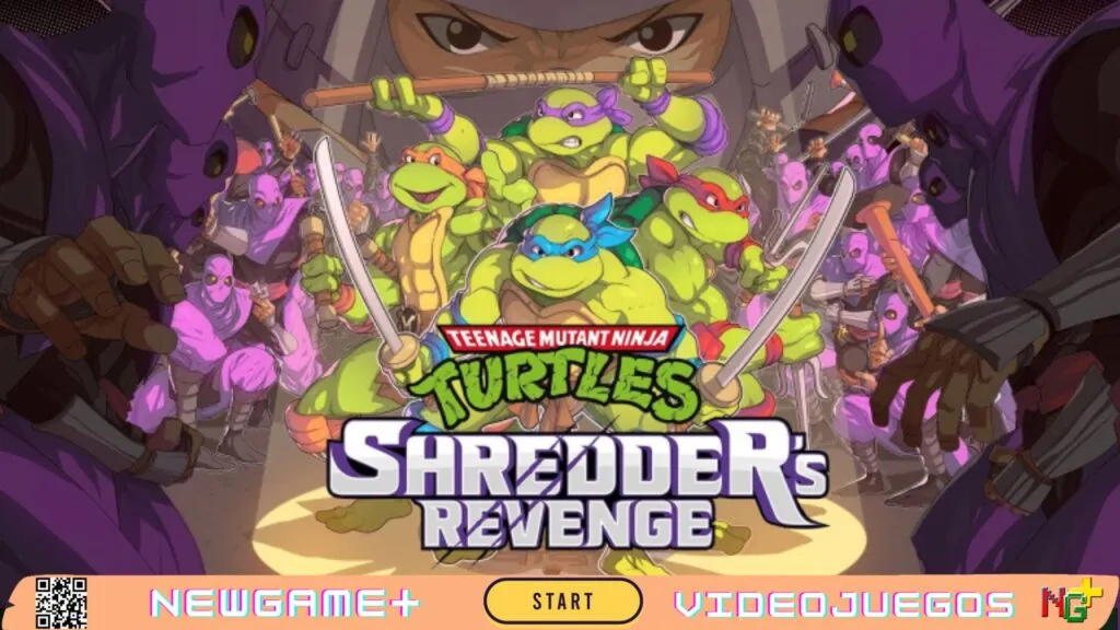 Portada de Teenage Mutant Ninja Turtles Shredders revenge