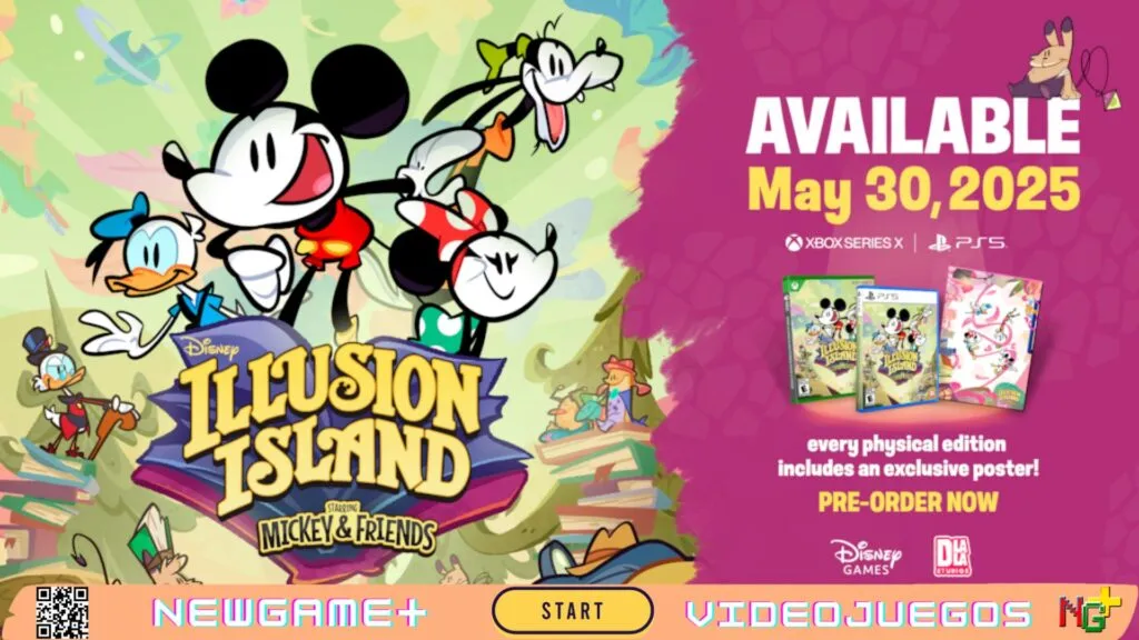 NGPNoticias La edición definitiva de Disney Illusion Island aterriza en PS5 y Xbox en físico