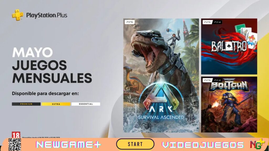 NGPNoticias Dinosaurios, barajas ilegales y marines espaciales: mayo llega flojete a PlayStation Plus