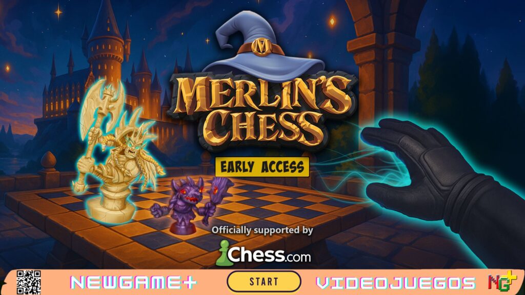 NGPNoticias Merlin’s Chess: el ajedrez encantado se despliega en VR