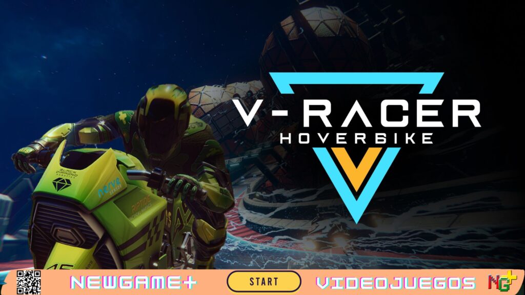 NGPNoticias V-Racer Hoverbike se lanza a toda velocidad en Meta Quest con 30 circuitos, combate, personalización y multijugador cruzado