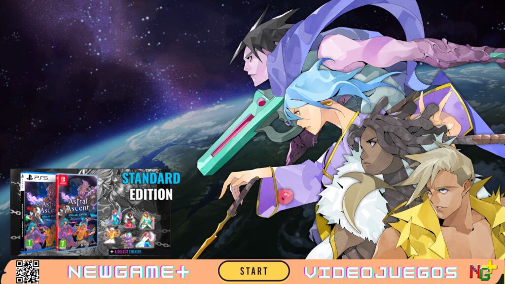 NGPNoticias Astral Ascent da el salto al formato físico en PS5 y Switch con una edición cargada de contenido y magia pixelada