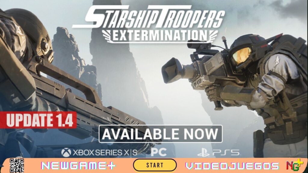 NGPNoticias Starship Troopers: Extermination Revienta con la Actualización 1.4