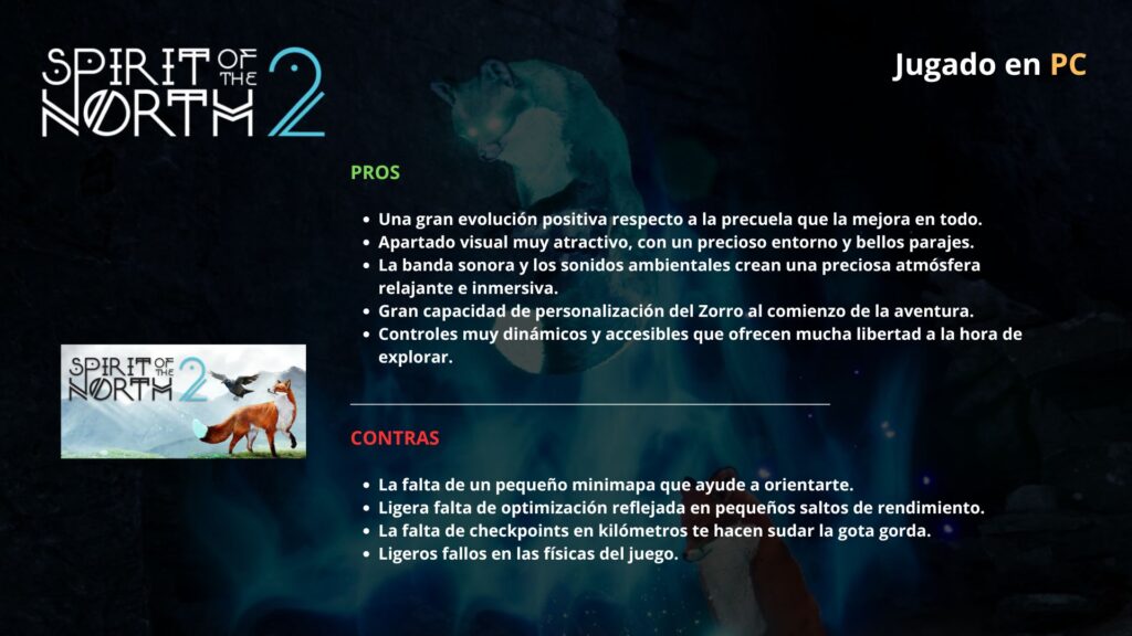 El zorro vuelve con más magia, más cuervos... y más Unreal Engine 5: Análisis de Spirit of the North 2 7 NGPNoticias El zorro vuelve con más magia, más cuervos... y más Unreal Engine 5: Análisis de Spirit of the North 2