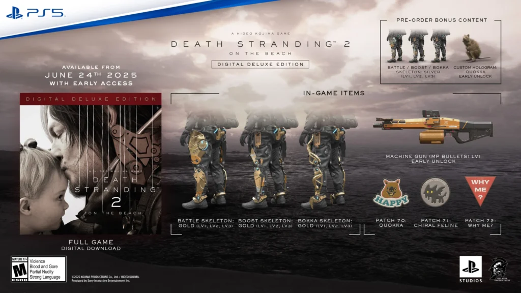 Death Stranding 2: más largo, más intenso y con más Metal Gear del que esperas 3 NGPNoticias Death Stranding 2: más largo, más intenso y con más Metal Gear del que esperas