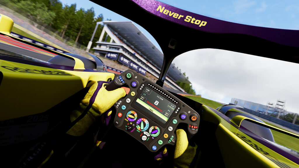 ¡BRUTAL! F1 25 en PC Exige RTX 5080 para Ray Tracing 1080p 4 F1 25 podio cinematográfico